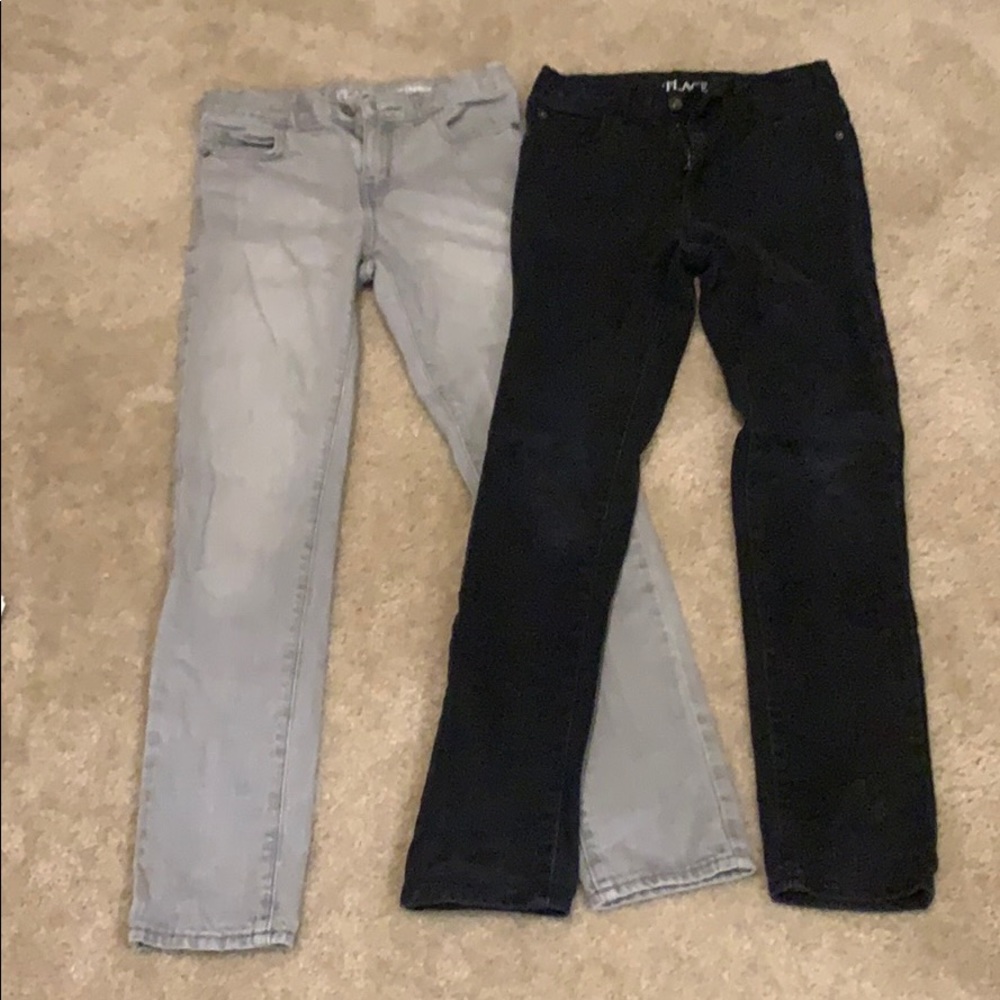 Children’s place skinny jeans (2 pairs)